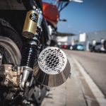 Scarico GPR  Bmw K 1100 Lt 1992/1999 Silenziatore Omologato senza raccordo  Ultracone Inox Caf? Racer
